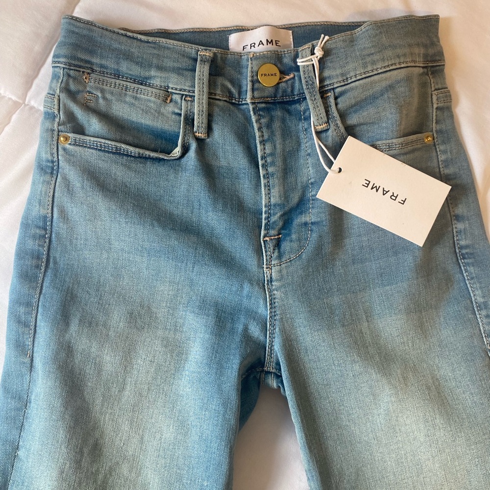 NWT Frame Le High Skinny Jeans